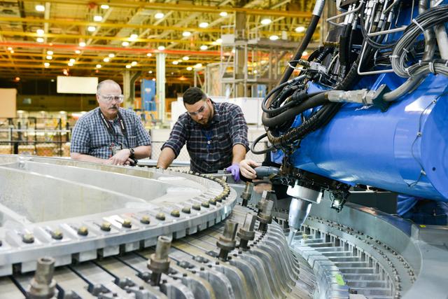 NASA image: Orion EM2 Weld